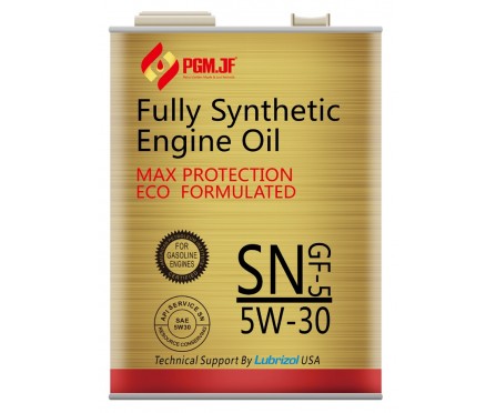 PGM.JF Full Synthetic SN GF-5 5W30 - Max Protection ECO formulated
