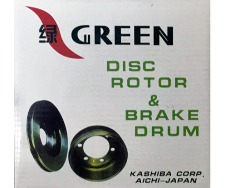 GREEN - Brake Rotor (43512-12621, 43512-12710, 43512-22120, 43512-33060, 43512-58011)